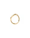 Bar Jewellery Attraverso Ring - Gold-plated Silver & Freshwater Pearls In Gold