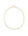 Bar Jewellery Chunky Chain Necklace - Gold-plated Silver In Gold