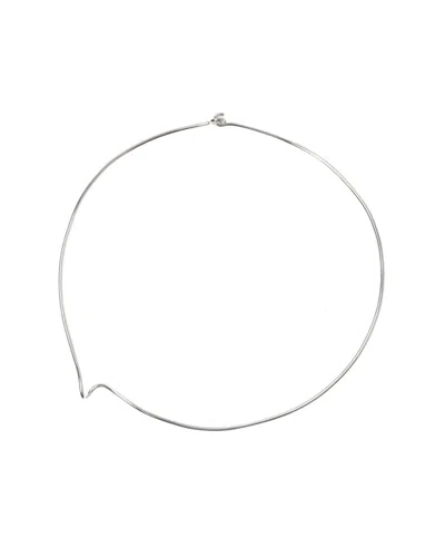 Bar Jewellery Dancing Lines Choker - Sterling Silver