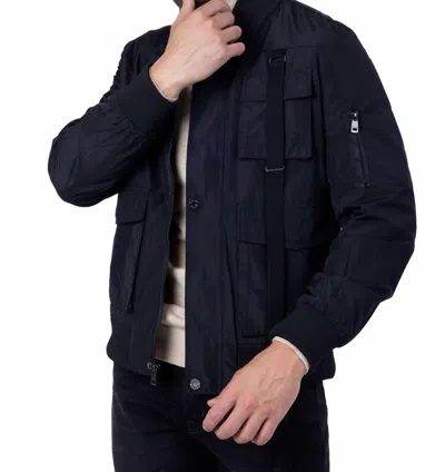 Barabas Goon Bomber Jacket In Black
