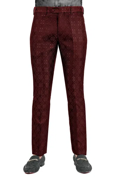 Barabas Majestic Mod Pant In Wine In Brown