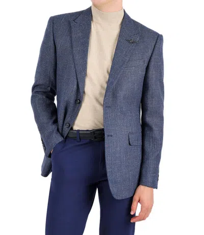 Barabas Pelage Trend Blazer In Blue