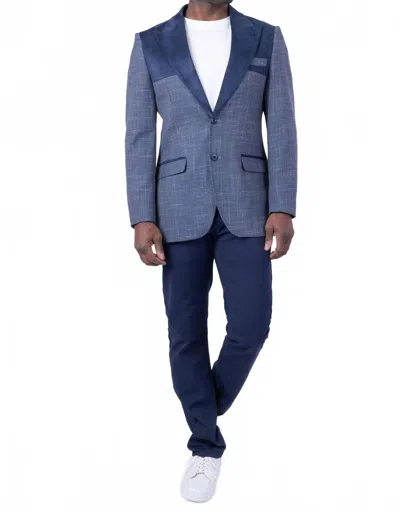 Barabas Reims Blazer In Blue