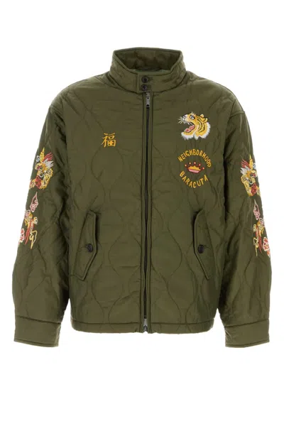 BARACUTA ARMY GREEN NYLON JACKET