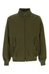 Baracuta High Neck Panelled Jacket