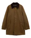 Baracuta X Barbour Tyne Waxed Coat Clothing In Brown