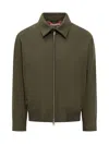 Baracuta Green Harrington Jacket In Green