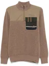 Baracuta Light Brown Regular Sweaters In Brown