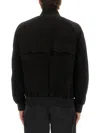 Baracuta Black Leather Jacket In Black