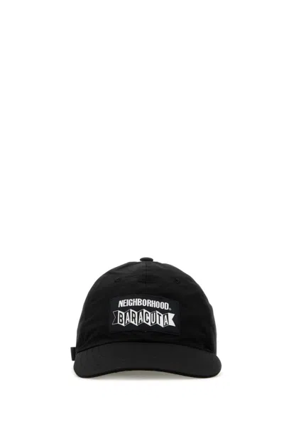 Baracuta Black Logo Baseball Cap