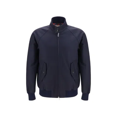 Baracuta Blue Wool Oves Aries Jacket