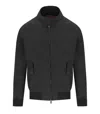 Baracuta G9 Harrington Black Jacket In Black