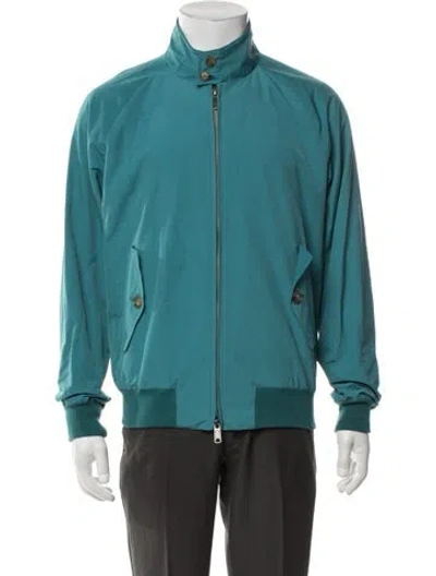 Pre-owned Baracuta Bomber Jacket In Blue