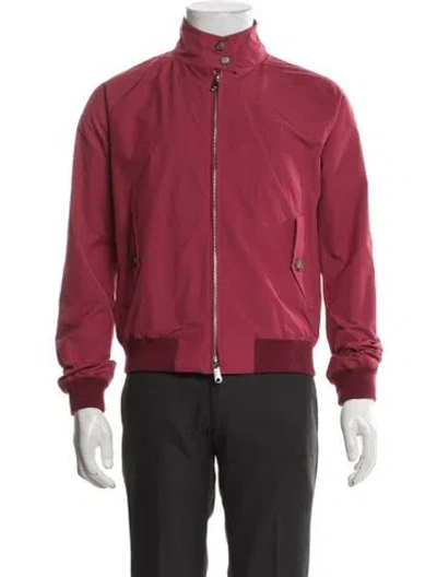 Pre-owned Baracuta Bomber Jacket In Red