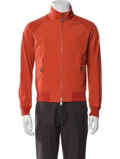 Pre-owned Baracuta Bomber Jacket W/ Tags In Orange