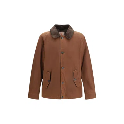 Baracuta Brown Cotton Full-length Jacket