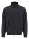 Baracuta Collared Jackets With Button Detail And Pockets In Black