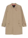 Baracuta Button-fastening Flap-pockets Trench Coat In Brown