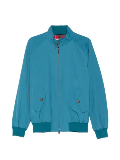 Baracuta Button Pocket Jacket In Blue