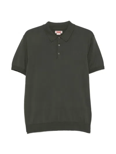 Baracuta Button Polo Shirt In Green