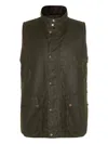 Baracuta Button-up Gilet In Brown