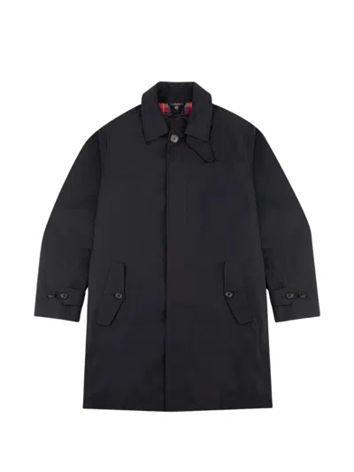 Baracuta Button-fastening Coat In Blue
