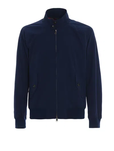 BARACUTA G9 NAVY HARRINGTON JACKET