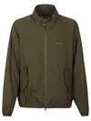 Baracuta Classic Neutrals Ripstop G9 Jacket With High Collar In Green