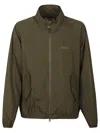 Baracuta Classic Neutrals Ripstop G9 Jacket With High Collar In Green