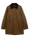 Baracuta X Barbour Tyne Waxed Coat Clothing In Brown