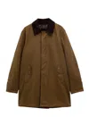 Baracuta X Barbour Tyne Waxed Coat Clothing In Brown
