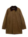 Baracuta X Barbour Tyne Waxed Coat Clothing In Brown