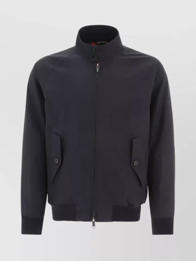 BARACUTA COLLARED JACKETS WITH BUTTON DETAIL AND POCKETS