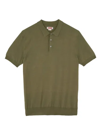 Baracuta Cotton Polo Shirt In Green