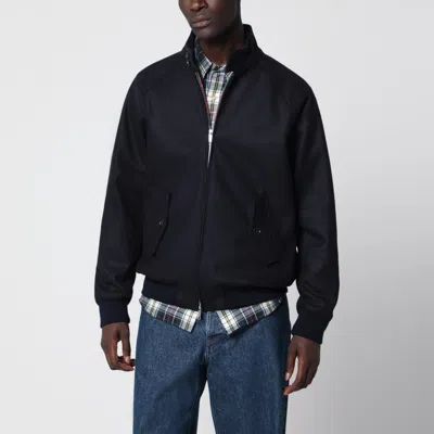 Baracuta Dark Blue G9 Melton Mini Jacket