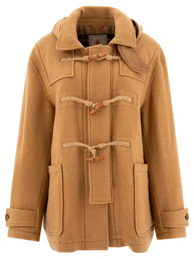 Baracuta Double Wool Coats In Beige