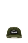 Baracuta England Army Green Polyester Blend Baseball Cap