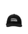 Baracuta Polyester Blend Baseball Cap With Curved Visor In Black