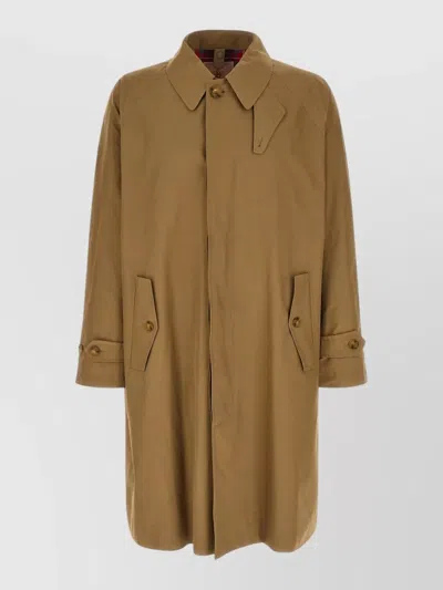 Baracuta G12 Single Breasted Coat In Transparent
