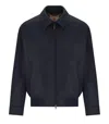 Baracuta G18 Melton Blu Jacket In Blue