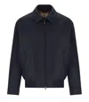 Baracuta G18 Melton Blu Jacket In Blue