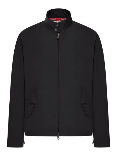 Baracuta G4 Harrington Cotton-blend Jacket In Black