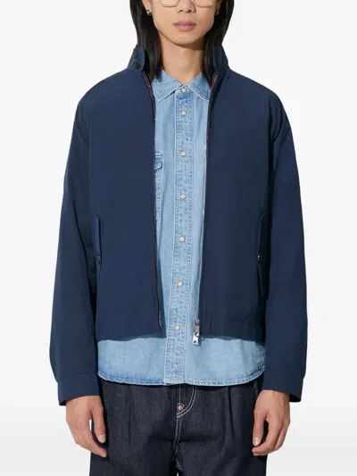 Baracuta G4 Mod Harrington Jacket In Blue