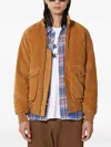 Baracuta G9 Cord Af Pocket Harrington Jacket In Brown