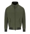 Baracuta G9 Harrington High Collar Jacket In Green