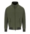 Baracuta G9 Harrington High Collar Jacket In Green