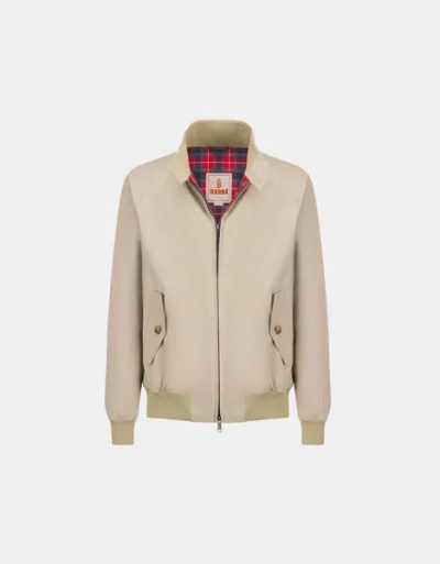 Baracuta G9 Cotton-blend Harrington Jacket In Blue