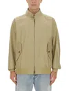 Baracuta Giacca In Tessuto Tecnico In Brown