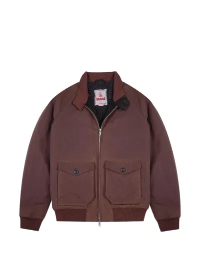 Baracuta G9 Harrington Jacket In Brown
