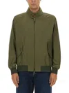 Baracuta G9 Harrington Army Bomber Jacket In Green